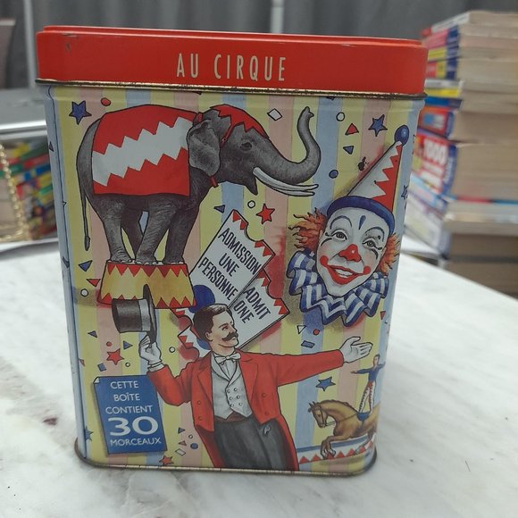 Vintage Neilson Crispy Crunch at the Circus Candy Tin - Picture 4 of 9